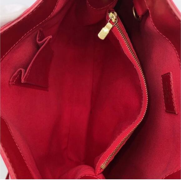 Auth Louis Vuitton Epi Red Mandara MM Shoulder Bag W/Dustbag - Picture 13 of 15